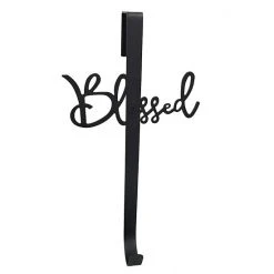 Sonoma Goods For Life® Black "Blessed" Wreath Holder