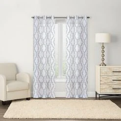 Sonoma Goods For Life® Sumner 2-pack Trellis Embroidery Window Curtains White Navy -Sonoma Goods For Life Shop unnamed file 8718