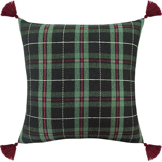 Sonoma Goods For Life® Plaid Feather Fill Throw Pillow Ivory 3 Sonoma Goods For Life® Plaid Feather Fill Throw Pillow Ivory