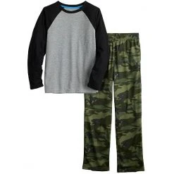 Boys 5-16 Sonoma Goods For Life® Raglan Top & Pants Pajama Set Red Plaid -Sonoma Goods For Life Shop unnamed file 877