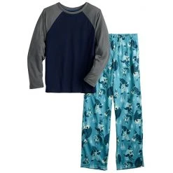Boys 5-16 Sonoma Goods For Life® Raglan Top & Pants Pajama Set Red Plaid -Sonoma Goods For Life Shop unnamed file 878