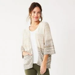 Women's Sonoma Goods For Life® Raglan Cardigan Sweater Ventana Khaki -Sonoma Goods For Life Shop unnamed file 8910