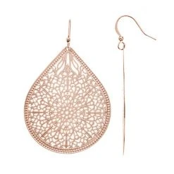 Sonoma Goods For Life® Filigree Teardrop Earrings Silver Tone -Sonoma Goods For Life Shop unnamed file 8985