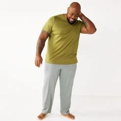 Big & Tall Sonoma Goods For Life® Crewneck Tee & Sleep Pants Set Teal Feeder Stripe Na 10 Big & Tall Sonoma Goods For Life® Crewneck Tee & Sleep Pants Set Teal Feeder Stripe Na -Sonoma Goods For Life Shop unnamed file 9059