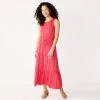 Women's Sonoma Goods For Life® Tiered Maxi Tank Dress Coral 2 Women's Sonoma Goods For Life® Tiered Maxi Tank Dress Coral -Sonoma Goods For Life Shop unnamed file 9068