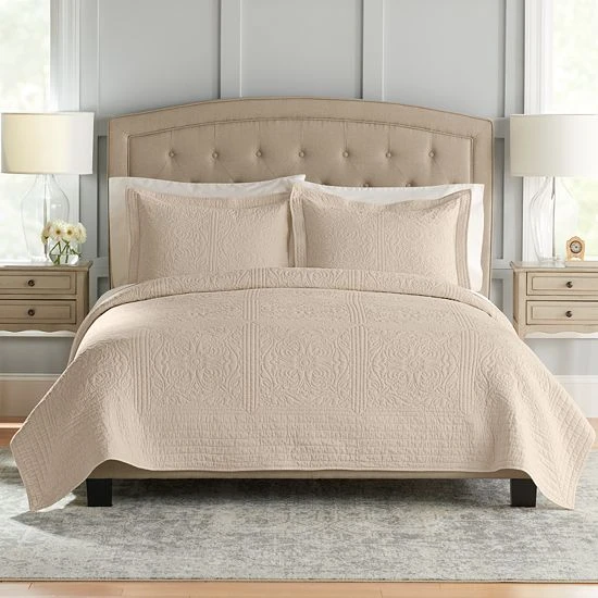 Sonoma Goods For Life® Heritage Cotton Quilt Or Sham Rose 10 Sonoma Goods For Life® Heritage Cotton Quilt Or Sham Rose - Image 8