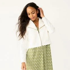 Women's Sonoma Goods For Life® X Lauren Lane Denim Jacket Light Blue Wash 12 Women's Sonoma Goods For Life® X Lauren Lane Denim Jacket Light Blue Wash -Sonoma Goods For Life Shop unnamed file 9080