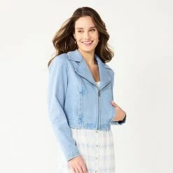 Women's Sonoma Goods For Life® X Lauren Lane Denim Jacket Light Blue Wash 13 Women's Sonoma Goods For Life® X Lauren Lane Denim Jacket Light Blue Wash -Sonoma Goods For Life Shop unnamed file 9081