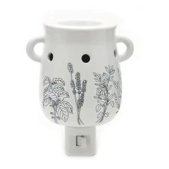 Sonoma Goods For Life® White Floral Outlet Wax Melt Warmer