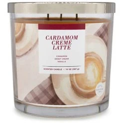 Sonoma Goods For Life® Cardamom Creme Latte 14-oz. Candle Jar