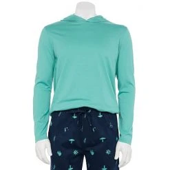 Men's Sonoma Goods For Life® Hooded Top & Pants Pajama Set Blue Mushrooms -Sonoma Goods For Life Shop unnamed file 9254