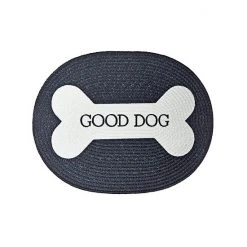 Sonoma Goods For Life® "Good Dog" Oval Pet Feeding Mat