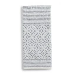 Sonoma Goods For Life® Clover Stripe Hand Towel Gray