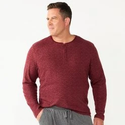 Men's Sonoma Goods For Life® Whisperluxe Waffle Jogger Pants Mineral Navy Space Dye -Sonoma Goods For Life Shop unnamed file 9340