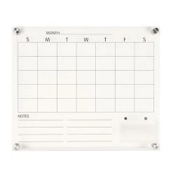 Sonoma Goods For Life® Acrylic Month Calendar With Small Shelf