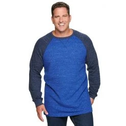Big & Tall Sonoma Goods For Life® Modern-Fit Thermal Crewneck Pullover Dark Blue -Sonoma Goods For Life Shop unnamed file 935