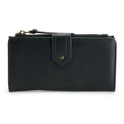 Sonoma Goods For Life® Paulie RFID-Blocking Tab Wallet Solid Black