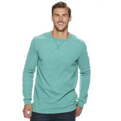 Big & Tall Sonoma Goods For Life® Modern-Fit Thermal Crewneck Pullover Dark Blue -Sonoma Goods For Life Shop unnamed file 942