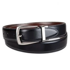 Men's Sonoma Goods For Life® Reversible Dress Belt Black Tan Reversible
