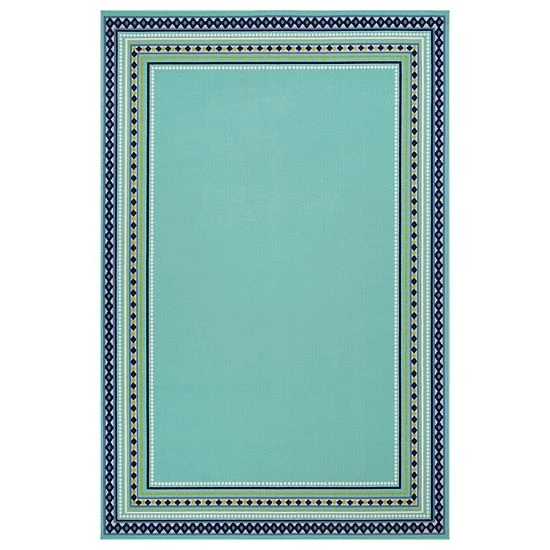 Sonoma Goods For Life® Framed Border Indoor Outdoor Rug Red 11 Sonoma Goods For Life® Framed Border Indoor Outdoor Rug Red - Image 9