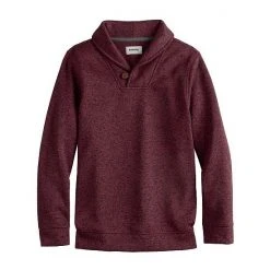 Boys 8-20 Sonoma Goods For Life® Shawl Neck Sweater In Regular & Husky Burgundy -Sonoma Goods For Life Shop unnamed file 957