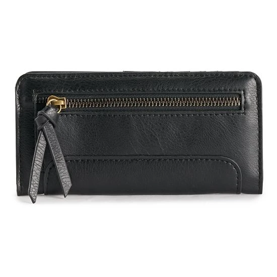 Sonoma Goods For Life® Staves RFID-Blocking Slim Wallet Midnight Black 4 Sonoma Goods For Life® Staves RFID-Blocking Slim Wallet Midnight Black - Image 2