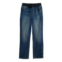 Boys 6-20 Sonoma Goods For Life® Adaptive Jeans Medium Wash