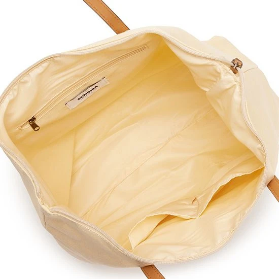 Sonoma Goods For Life® Canvas Tote Bag Bird Zebra 5 Sonoma Goods For Life® Canvas Tote Bag Bird Zebra - Image 3