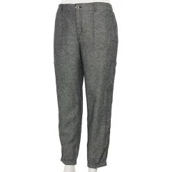 Plus Size Sonoma Goods For Life® Utility Jogger Pants Olive Linen -Sonoma Goods For Life Shop unnamed file 9719