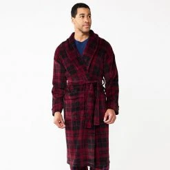 Men's Sonoma Goods For Life® Plush Robe Carbon Copy -Sonoma Goods For Life Shop unnamed file 972
