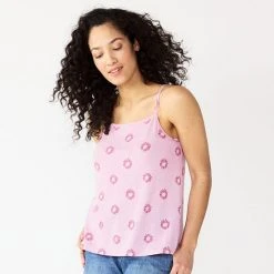 Women's Sonoma Goods For Life® Squareneck Camisole Navy Bandana -Sonoma Goods For Life Shop unnamed file 9742