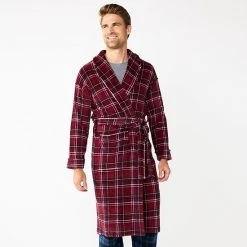 Men's Sonoma Goods For Life® Plush Robe Carbon Copy -Sonoma Goods For Life Shop unnamed file 975
