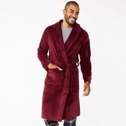 Men's Sonoma Goods For Life® Plush Robe Carbon Copy -Sonoma Goods For Life Shop unnamed file 981