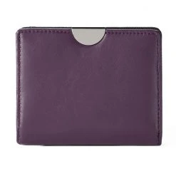 Sonoma Goods For Life® Lambskin Leather RFID-Blocking Mini Bifold Wallet Black