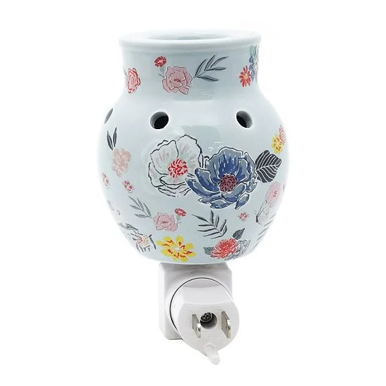 Sonoma Goods For Life® Floral Outlet Wax Melt Warmer 6 Sonoma Goods For Life® Floral Outlet Wax Melt Warmer - Image 4