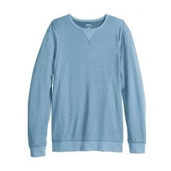 Men's Sonoma Goods For Life® Double Knit Crewneck Light Blue -Sonoma Goods For Life Shop unnamed file 988