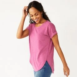 Women's Sonoma Goods For Life® Supersoft Dolman Tunic Raspberry -Sonoma Goods For Life Shop unnamed file 9922