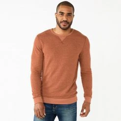 Men's Sonoma Goods For Life® Double Knit Crewneck Light Blue -Sonoma Goods For Life Shop unnamed file 994