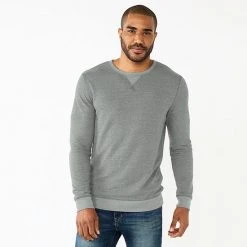 Men's Sonoma Goods For Life® Double Knit Crewneck Light Blue -Sonoma Goods For Life Shop unnamed file 997